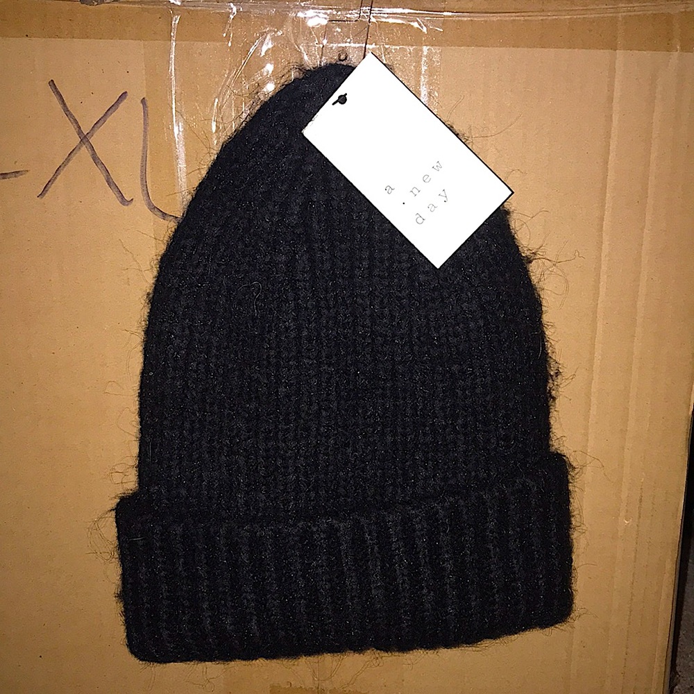 Black beanie